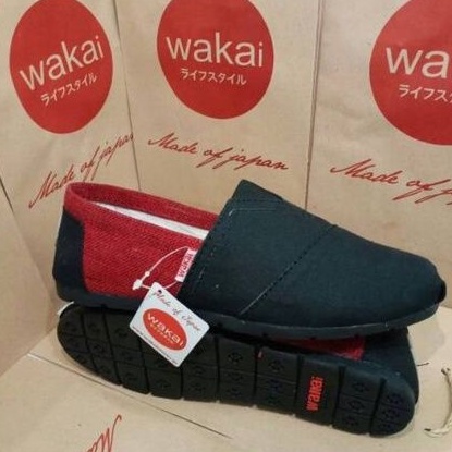 sepatu wakai pria termurah/sepatu proa/sepatu santai/sepatu wakai/sepatu pria/sepatu slop/sepatu sli