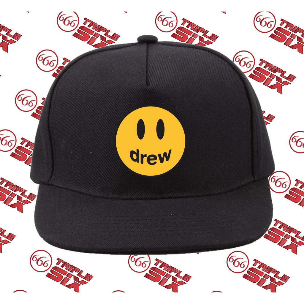 Topi Snapback Cotton Drew House Justin Bieber