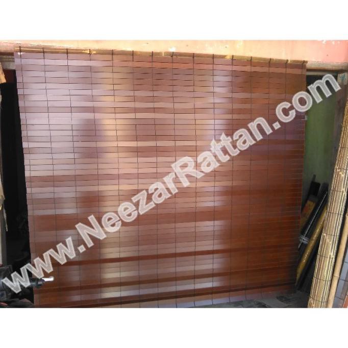 (SaleJualDijual) Tirai Kerai Jendela Hujan Kamar Mandi Outdoor Pintu Rumah 250X250 Cm