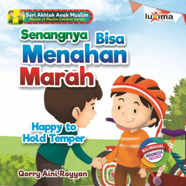 Buku Senangnya Bisa Menahan Marah  Ahlak Anak