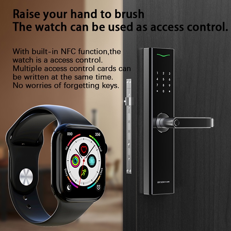 Original 1.99&quot; IW8 ✅ series 8 IWO 16 Pro Smart Watch NFC/GPS Tracker Bluetooth Call Always On Display l Smartwatch Jam Tangan Pintar Pria/wanita/Android/iOS