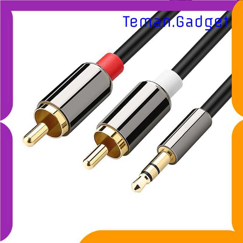 TG-BC Amkle Kabel Audio RCA to 3.5mm Auxiliary Cable 1 Meter - 1019