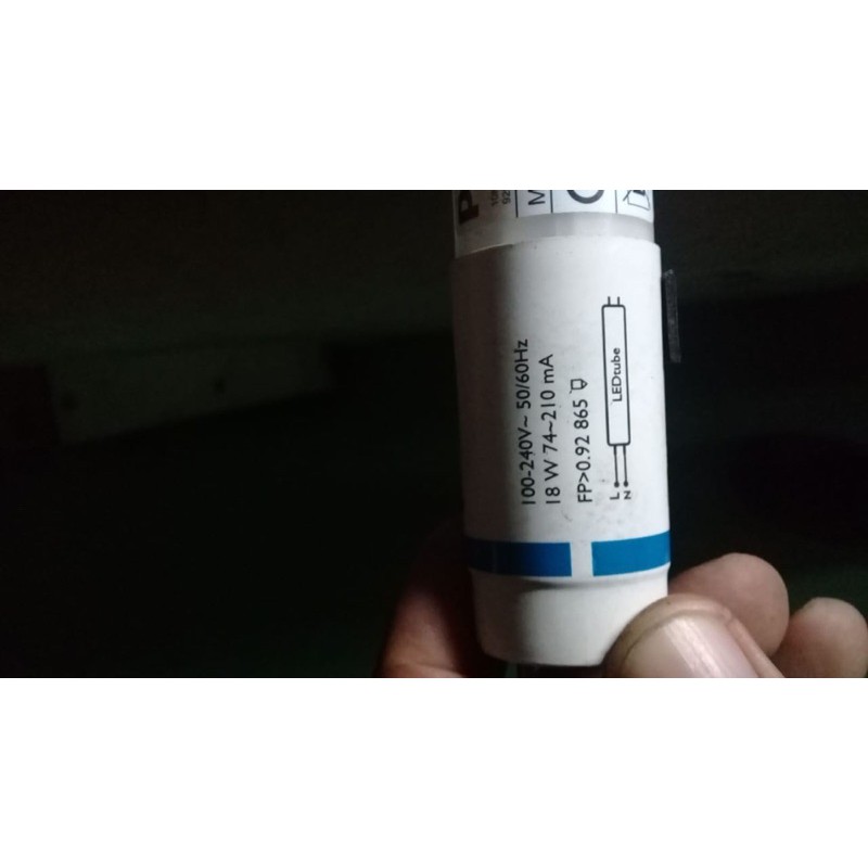 Master LED Tube PHILIPS 18watt T8 2100lumens 1200mm 6500K