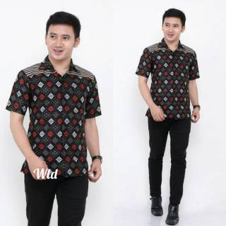 Baju Batik Pria Gus Azmi Syubbanul Muslimin Batik Katun Baju Batik Pria Gus Azmi Syubbanul Muslimin Batik Katun