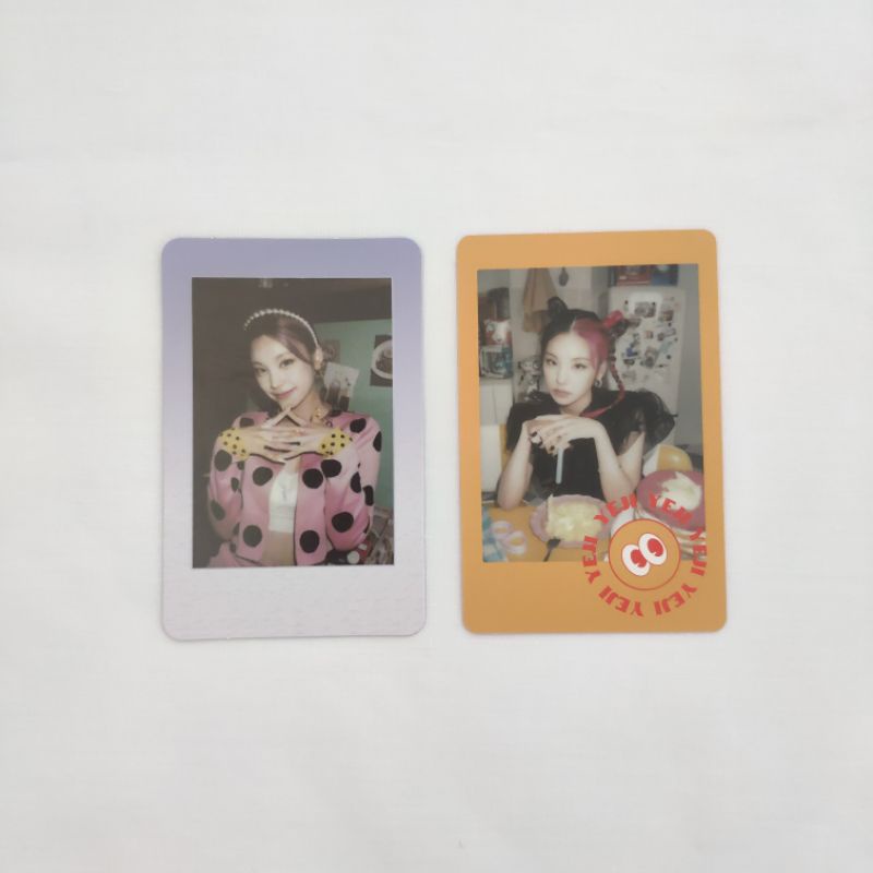 [READY] (Read Description) ITZY Synnara Yeji Polaroid US Hello82 Photocard Crazy In Love