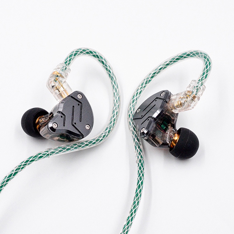 Kz Kabel Earphone 8 Helai Lapis Silver Untuk Zs10 Pro / Zax / Zas / Zex / Zex Pro / Zsn / Zsn Pro / Zsn