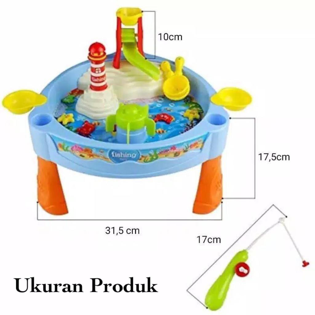 [MS]Mainan Anak Water Fishing Paradise Fishing Game /Mainan Pancingan Ikan