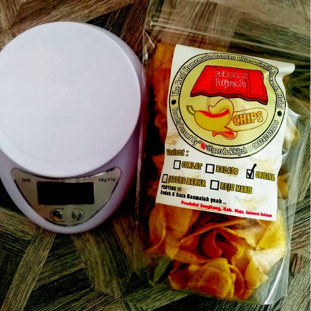 

Keripik Pisang rasa Original