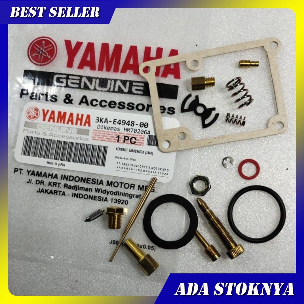 Repair kit karburator Yamaha RX100 - RX 100 Japan Original Asli