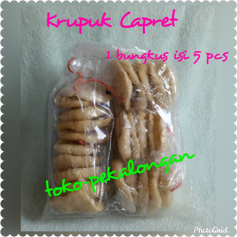 

KRUPUK CAPRET ISI 5 BUNGKUS