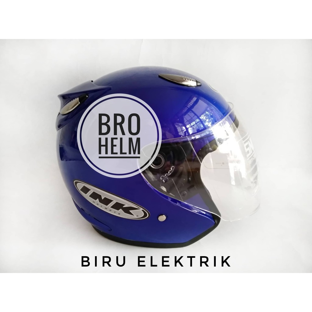 

helm ink biru [PAKE KARDUS]