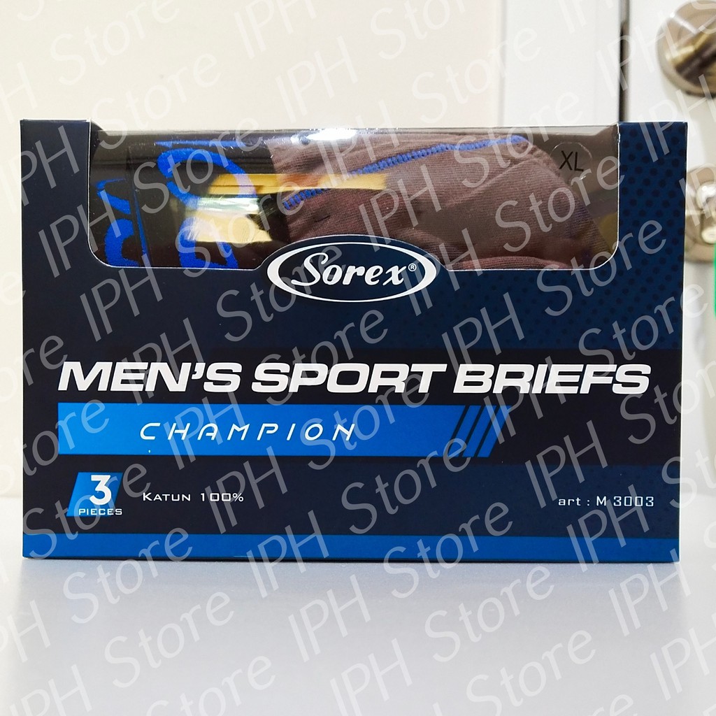 Celana Dalam / Underwear Pria Sorex M 3003 (1 box isi 3pcs)