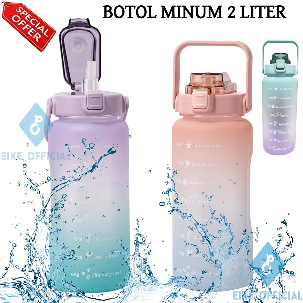 Jual Eike Botol Minum 2 Liter Botol Minum Viral Botol Minuman Botol Minum Unik Botol 1909