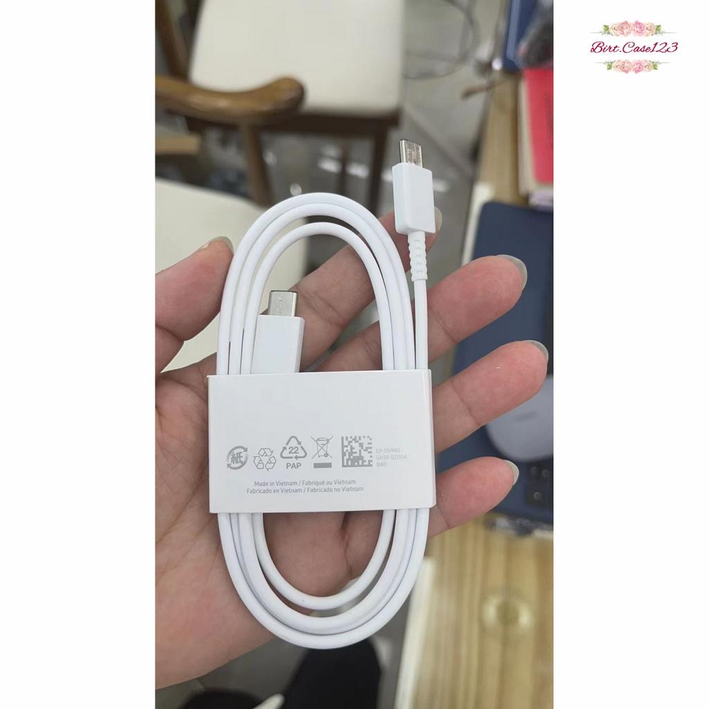 Kabel Data Cable ORIGINAL Samsung cabutan S21 nonpack super fast Charging for Galaxy A23 A33 A53 A73 5G s21+ S21fe s21ultra s22 s22+ s22ultra note20 Note20ultra s23 s23+ s23ultra z flid 4 z fold 4 z flip 3 z fold 3 Original TYPE C TO TYPE C BC7912