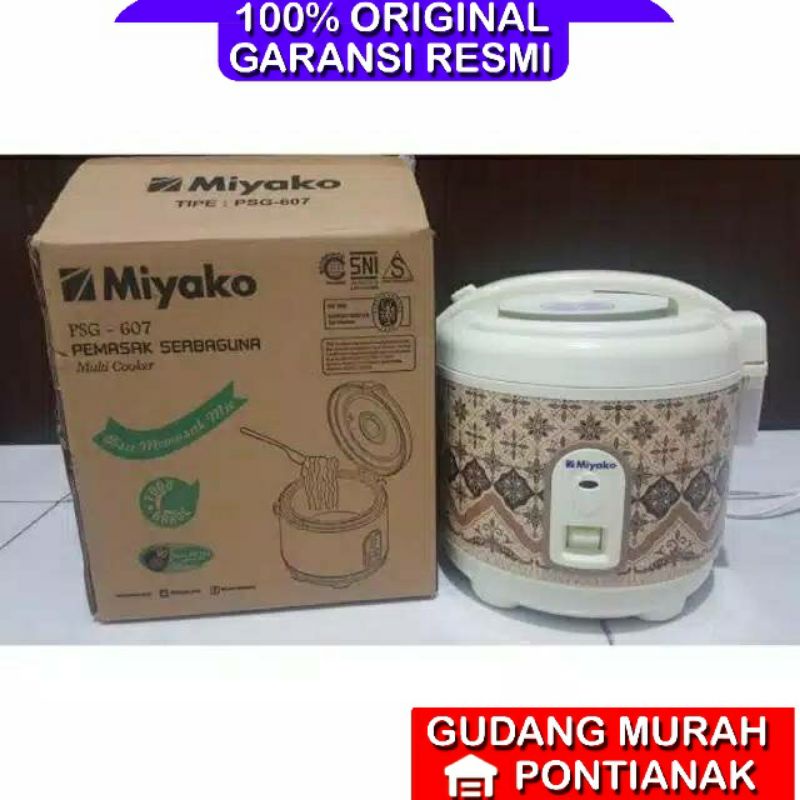 Rice cooker miyako PSG 607 / magiccom miyako kecil /magic com miyako PSG 607