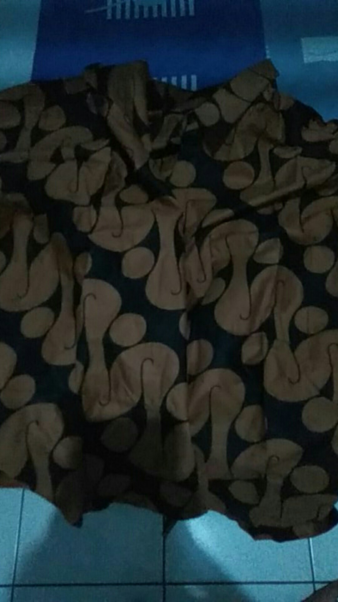 Bswart Batik Hrb026 Kenongo Hem Lawasan Sogan Lengan Panjang Padi Pekalongan M L Xl Batik Pria Murah