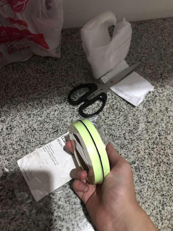 Lakban Glow In The Dark Luminous Adhesive Tape Solasi Menyala Dalam Gelap Dekorasi Ruangan