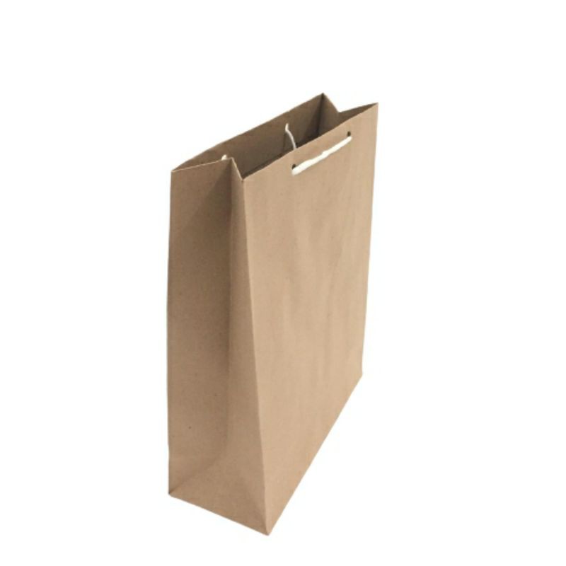 

paper bag polos coklat perpack (3 pilihan ukuran) yln
