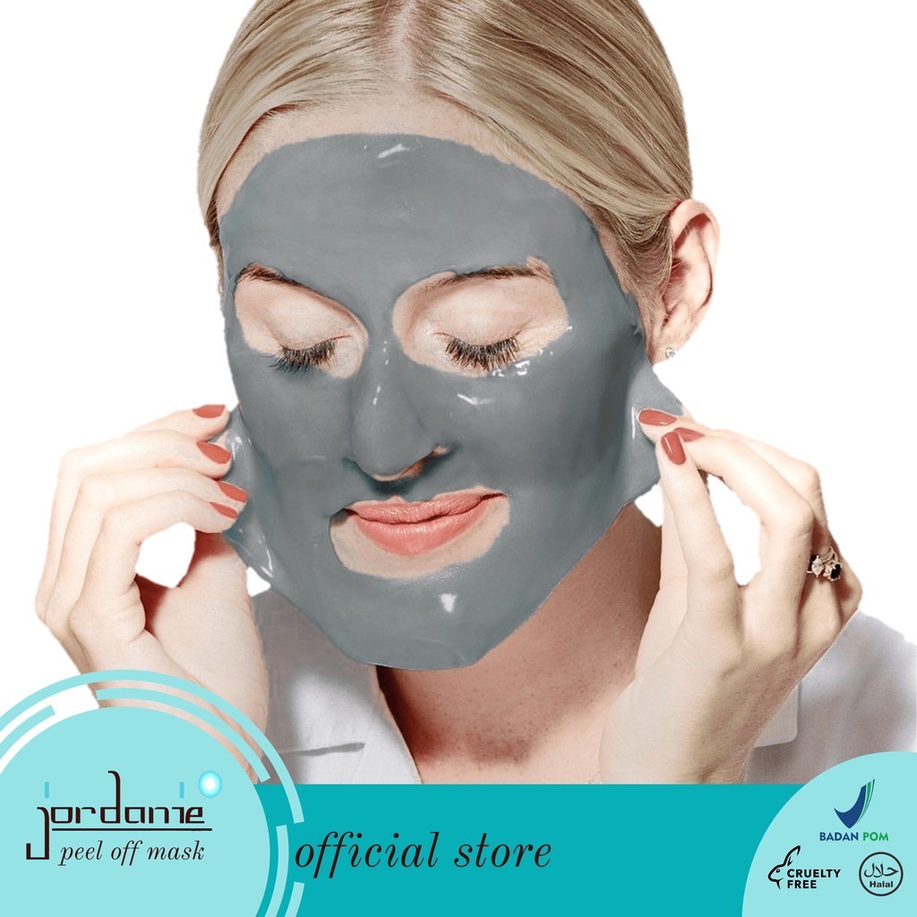 BPOM - Jordanie Peel Off Mask Powder Charcoal 20gr