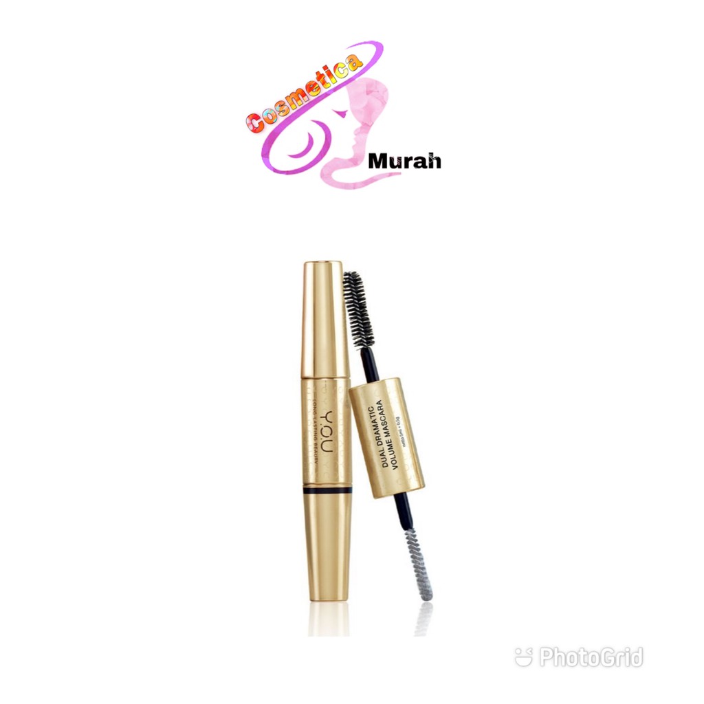 You dual mascara // you dramatic volume mascara fiber