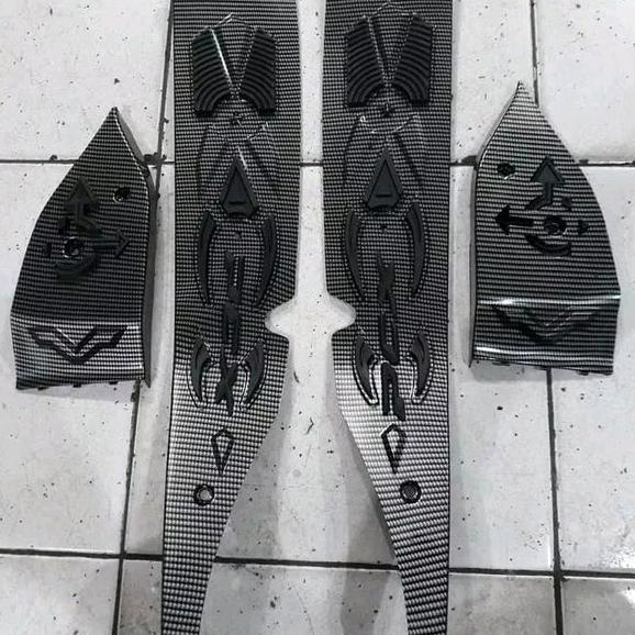 Karpet Bordes Pijakan Kaki Carbon Honda All New Pcx 150 Pcx Lokal