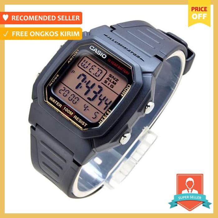Jam Tangan Casio Original W 800 Pria Sport Casio Jam Tangan Digital