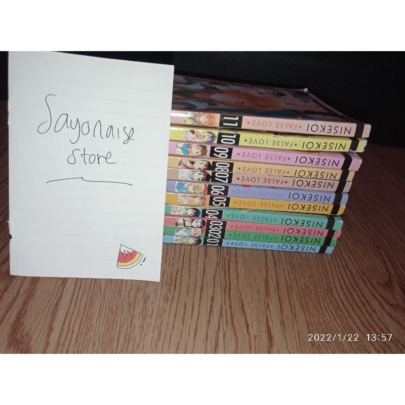 [Preloved] Komik Manga Nisekoi vol 4-11