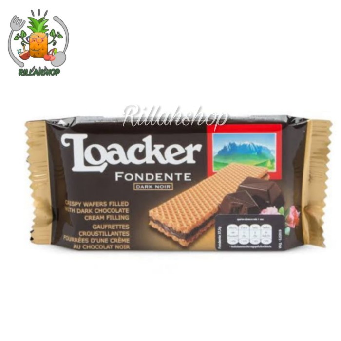 

Loacker Wafer Fondente Dark Noir 45g