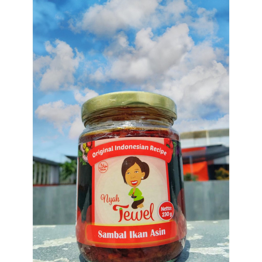 

Sambal Ikan Asin Nyah Tewel 230 Gr