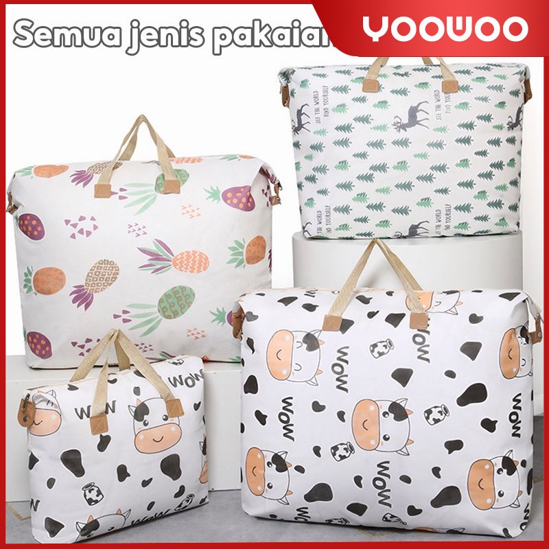 Storage Bag /Tas Tempat Penyimpanan Bed Cover Selimut /Tas Travel /Tas penyimpanan baju