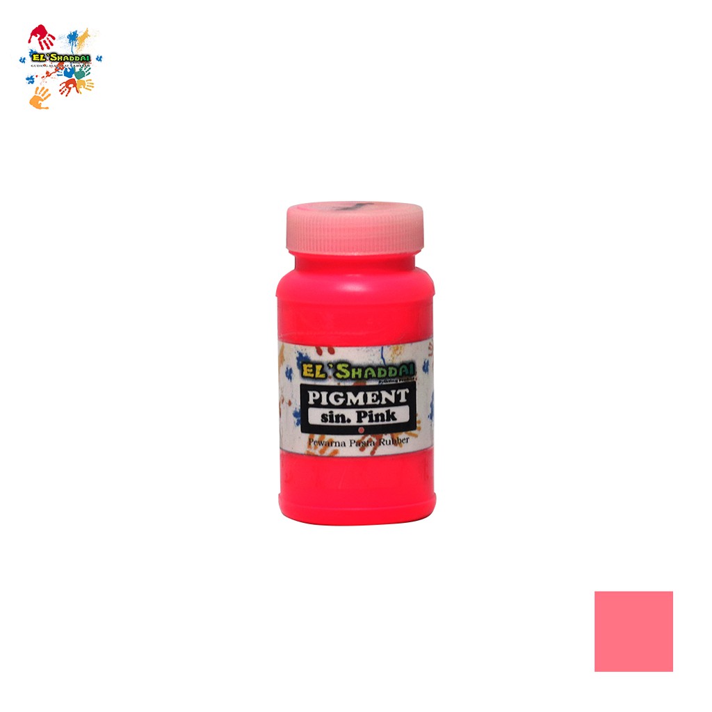 Pewarna pasta rubber pigmen pink stablio 100gram