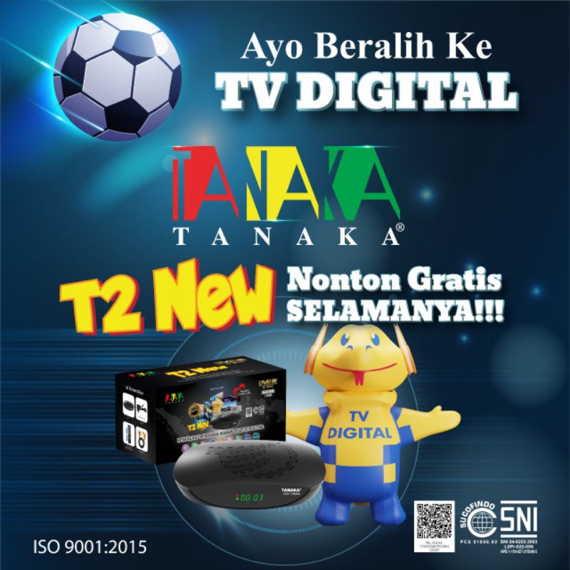 STB TV DIGITAL STB TANAKA T02 NEW VARIAN SET TOP BOX TANAKA MURAH BAGUS MERK TANAKA T02 berkualitas 