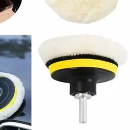 ✪ Busa Spon Pad Alat Poles Body Mobil 7 Pcs 3 inch 80mm Set M10 Coumpound Polish Wax ☇
