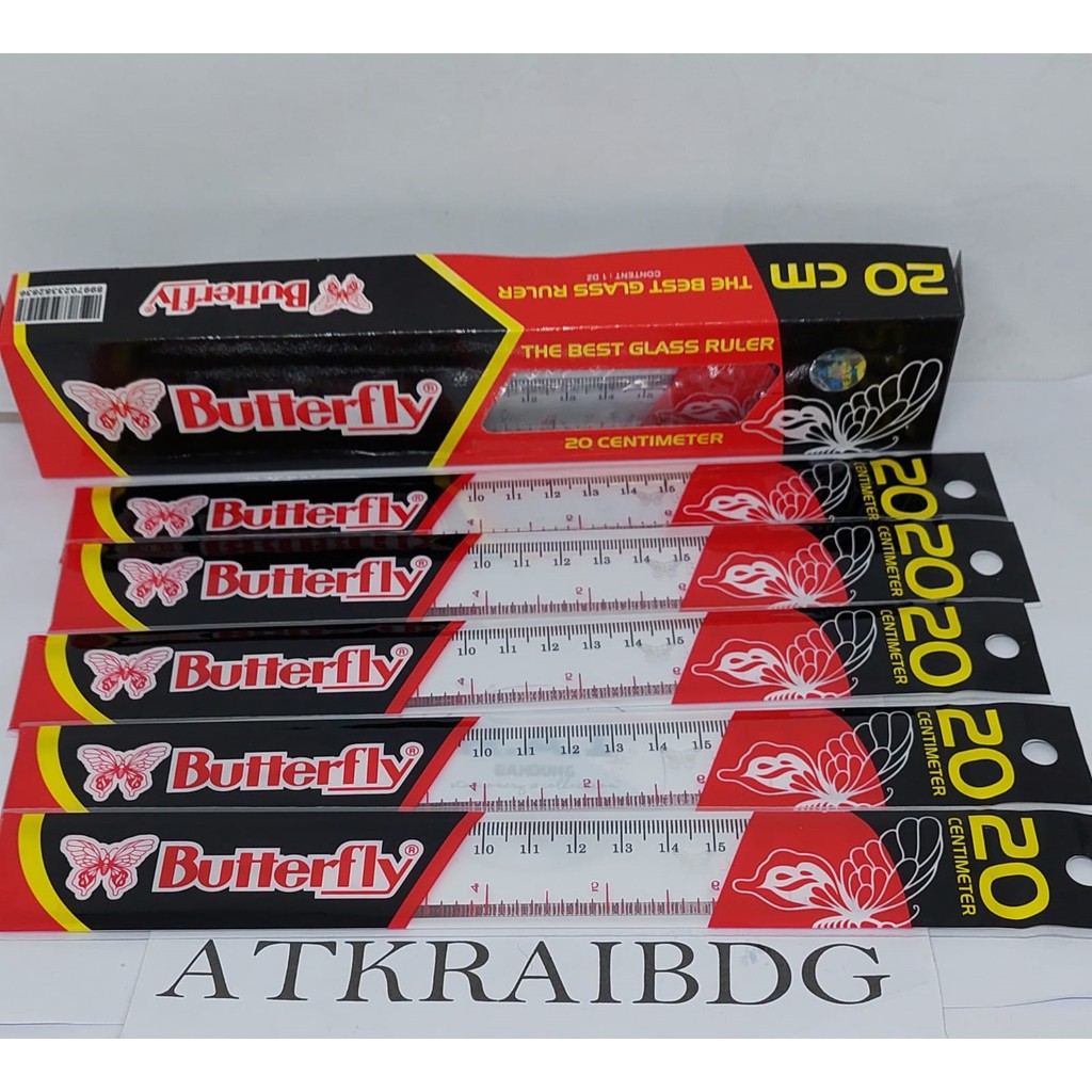 

PENGGARIS/ALAT UKUR BUTTERFLY