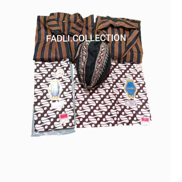 kebaya wanita Telah Hadir.. Couple lurik/sarimbit surjan lurik/baju prewedding adat jawa/surjan luri