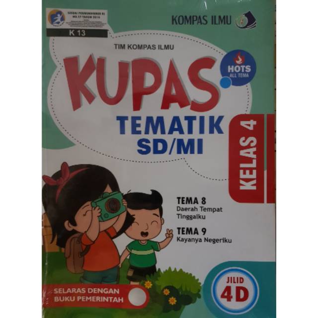 KUPAS TEMATIK SD/Mi kls 4 jilid 4D