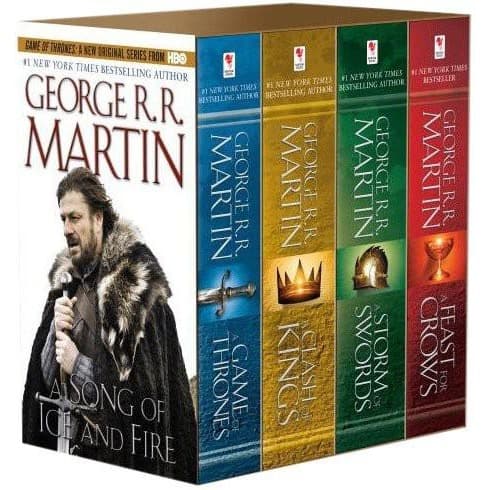 Novel Buku - Game of Thrones Boxed Set A Game of Thrones, a Clatorm of Swords,