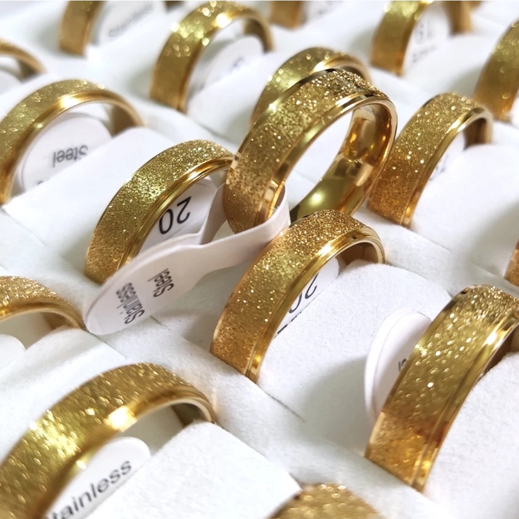 Cincin Dengan Glitter Full Keliling