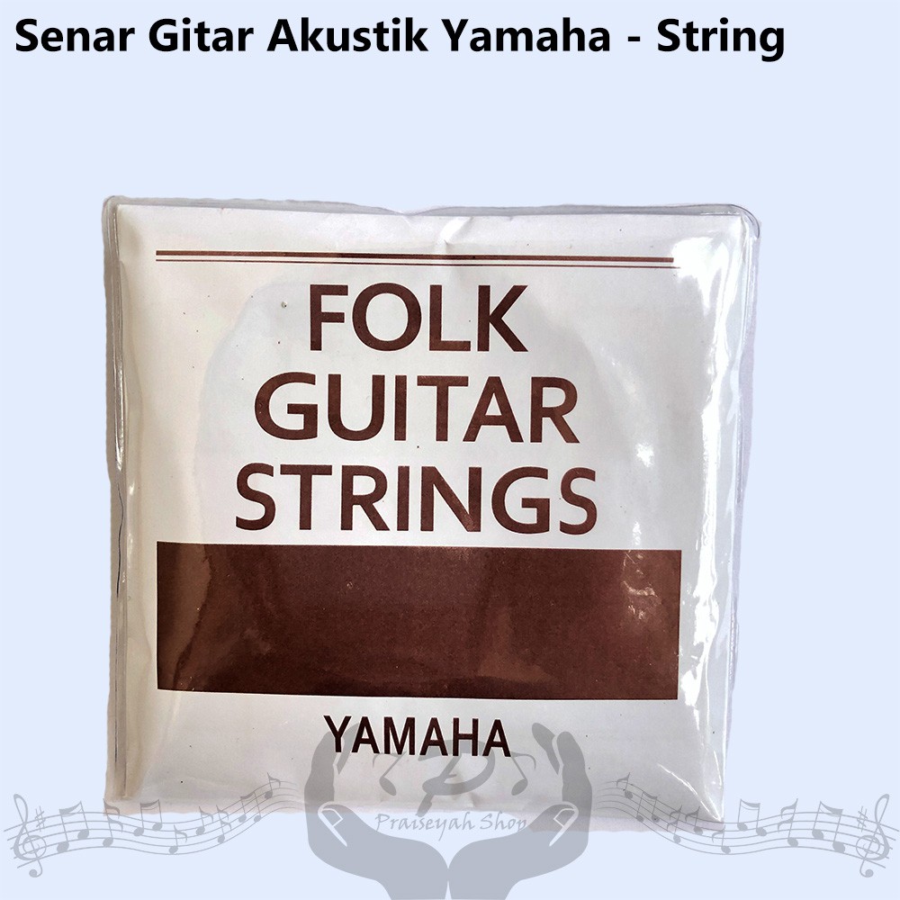 Yamaha Senar Gitar Akustik String Original Guitar Accoustic Folk