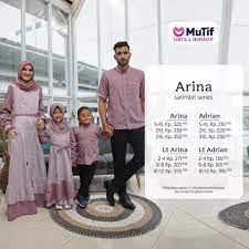 SARIMBIT ARINA SERIES BY MUTIF