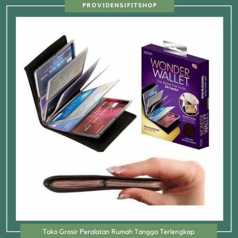 Dompet kertu Wonder Wallet 24 Slot / card Holder