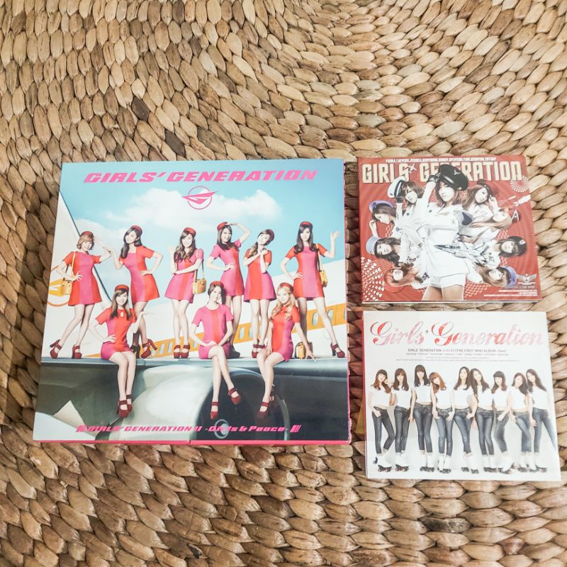[ BOOKED ] SNSD / Girls Generation Album Gee, Genie, Girls and Peace