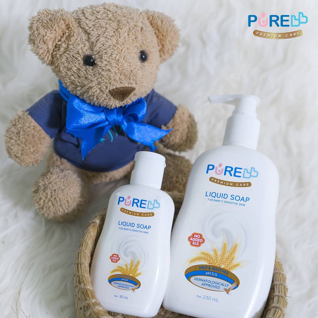 Pure Baby Liquid Soap Sabun Cair Bayi 230ml