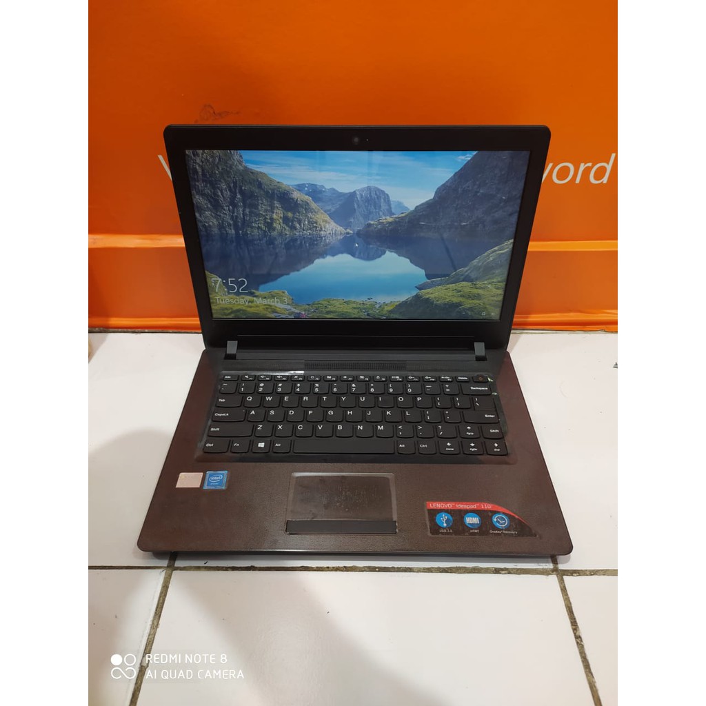 LENOVO Ideapad 110-14IBR Black N3160/2GB/1TB Second
