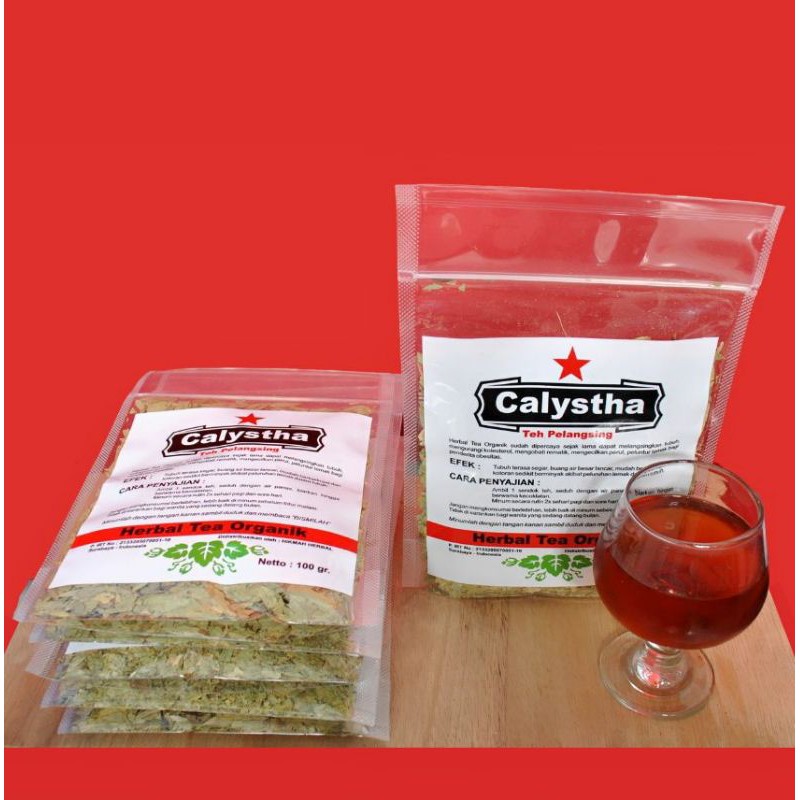 TEH PELANGSING CALYSTHA 100%AMAN
