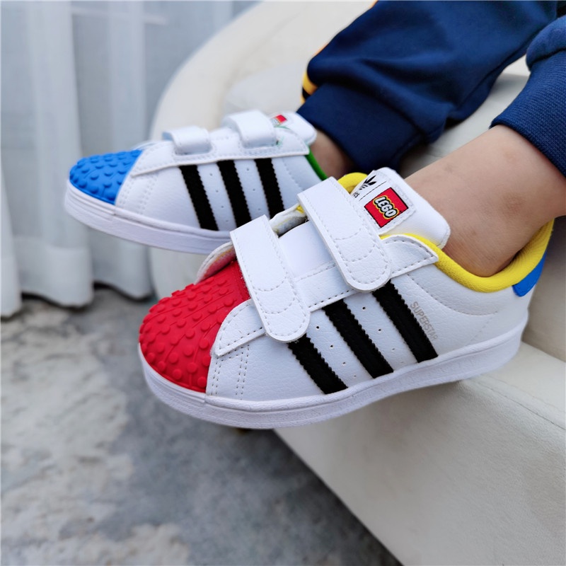 Sepatu Adidas Superstar 360 X Lego Kids / Sepatu Anak / sepatu kets strap / Sneakers / Sneaker kids / lego strap shoes / Sepatu Adidas Anak / Adidas Lego / Adidas Kids / Sneaker Anak / Adidas Superstar Anak / Adidas Superstar Kids / Sepatu Anak laki laki