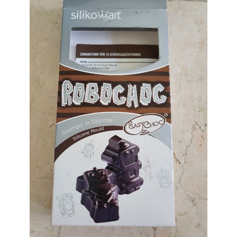 VAYA Sale Silikomart Silicone Mould Robochoc /Cetakan Coklat Premium Import Italy