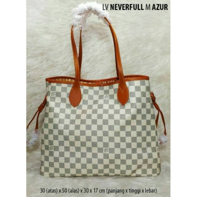 Tas LV Neverfull M Azur