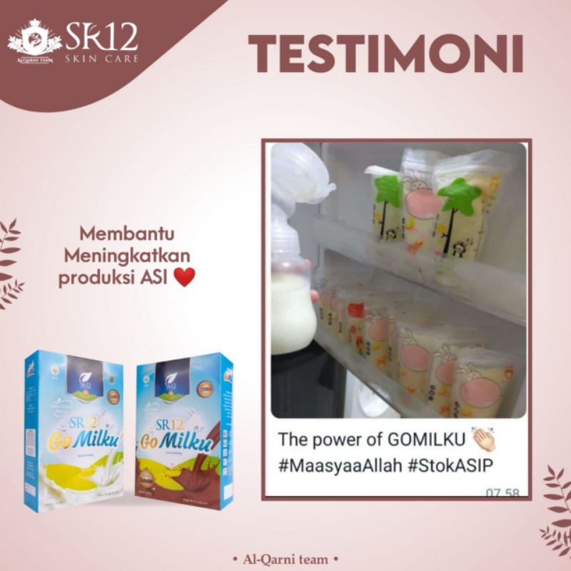 

Susu kambing etawa bubuk original tanpa pemanis GoMilku SR12 herbal BPOM