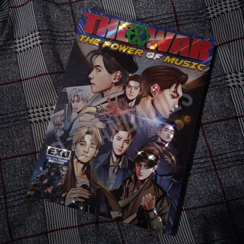 ALBUM EXO - THE WAR : THE POWER OF MUSIC